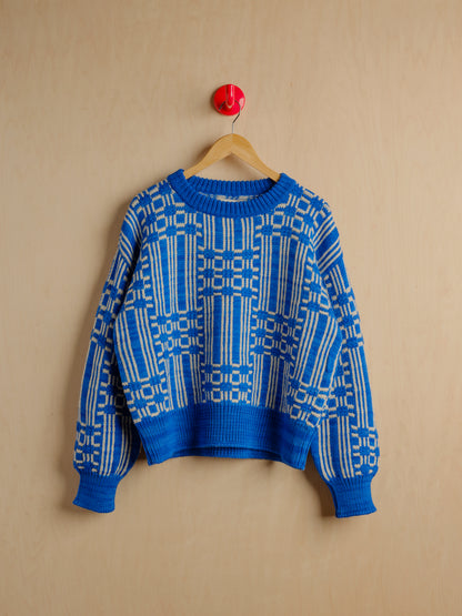 Passing Through Sweater - Cerulean
