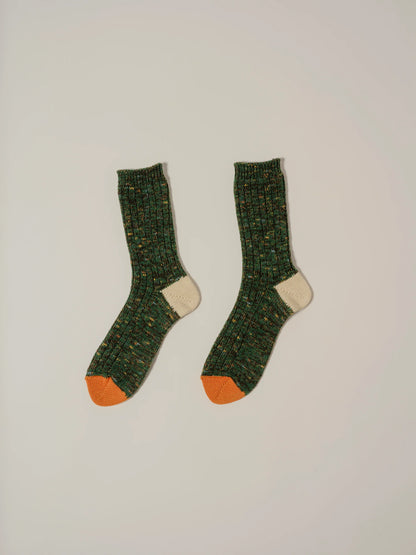 Wool Crew Socks - Thicket