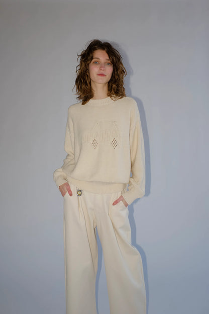 X90 Sweater - Bone