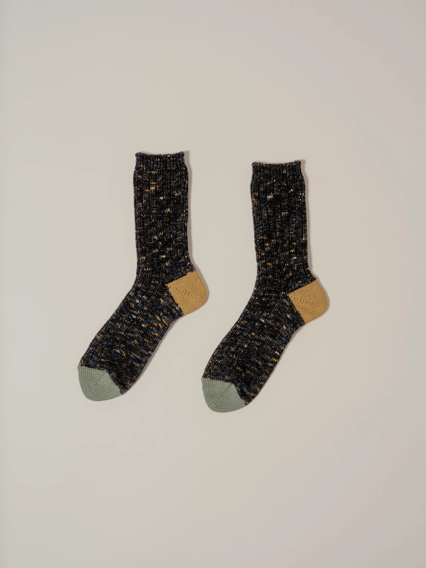 Wool Crew Socks - Night