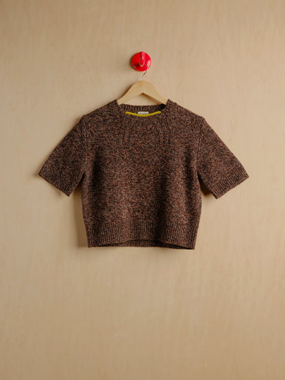 Peak Tee - Walnut Marl