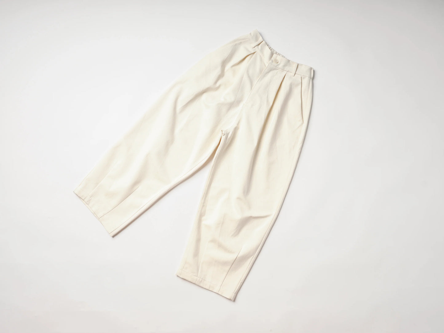 Natural Denim Woven Pants