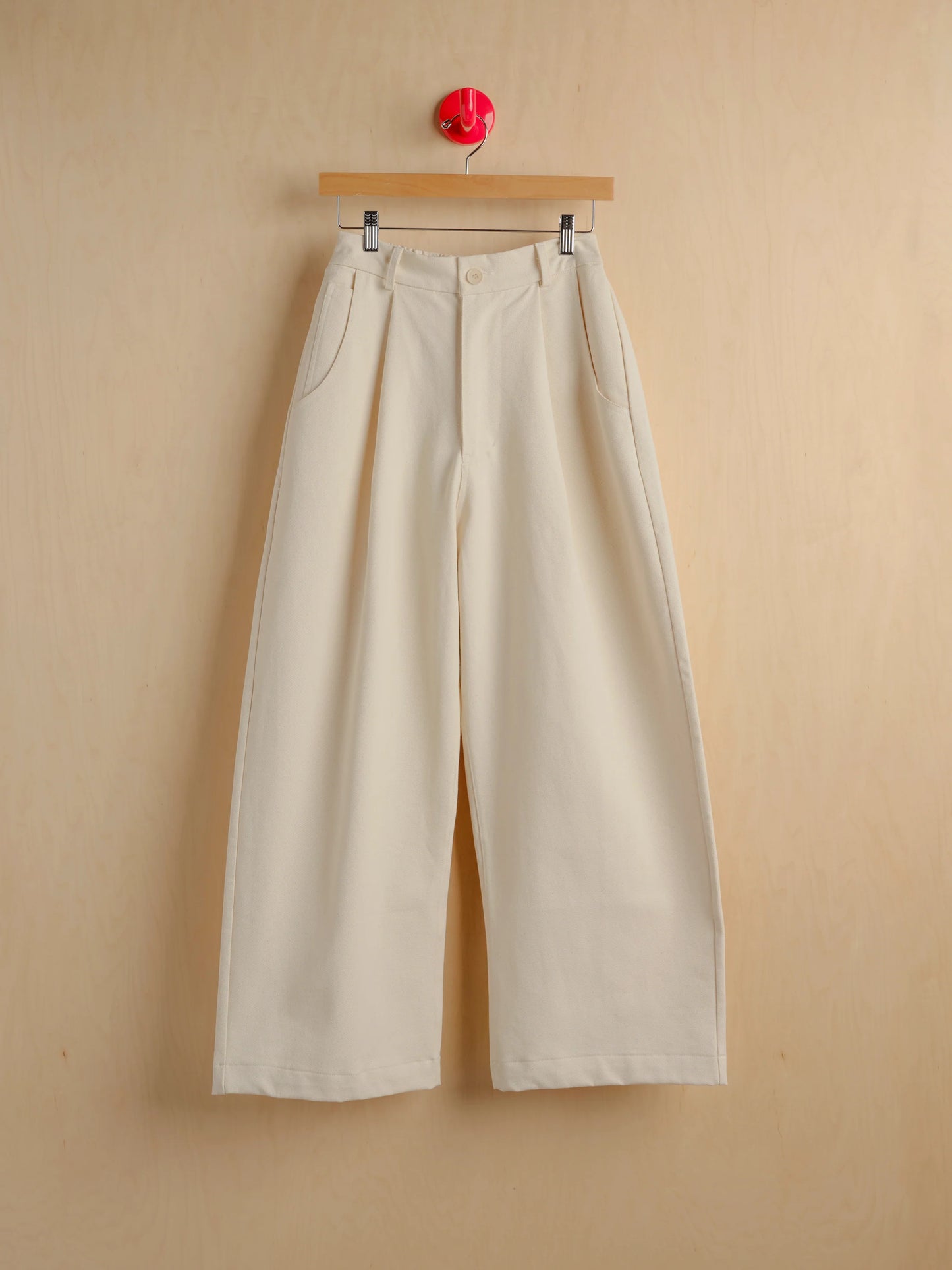 Rylie Wide Leg Pant - Natural